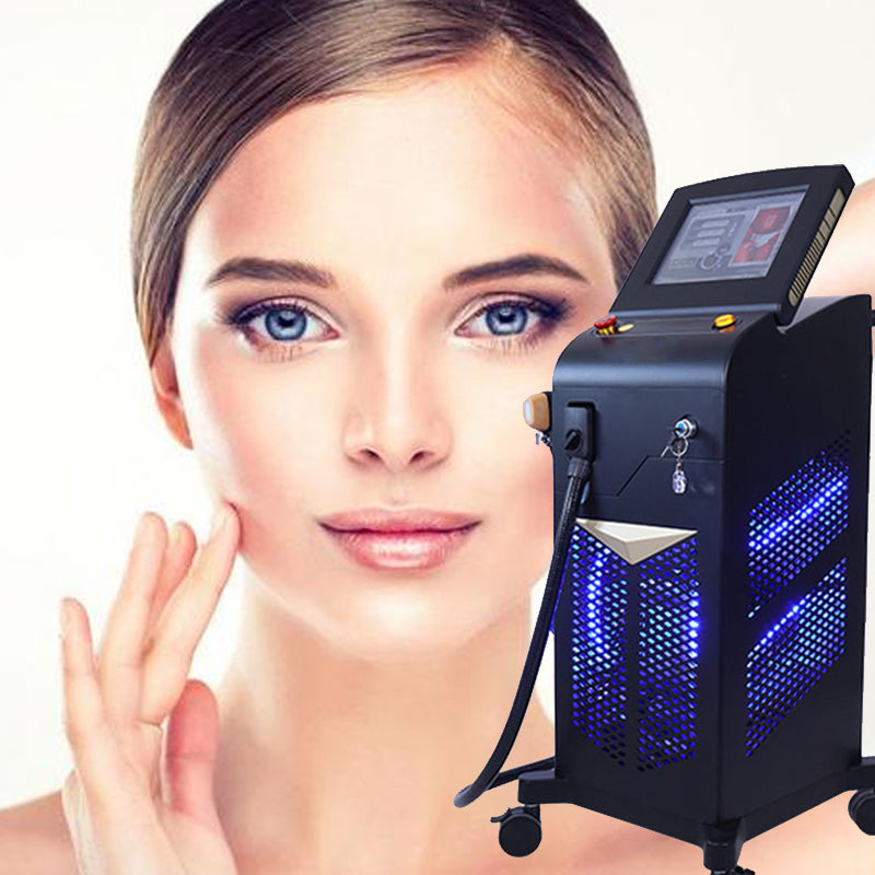 Professional 1200W 808nm Diode Laser Plus Triple Wavelengths Laser Ice Platinum Price 808nm Diode Laser Hair Removal